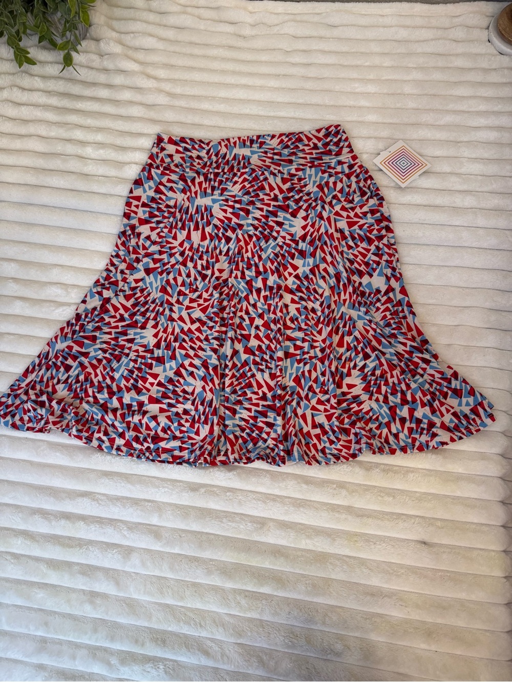 Lularoe Kids Azure Skirt Size 14